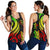 Tahiti Polynesian Women Racerback Tank - Reggae Tentacle Turtle Art - Polynesian Pride