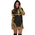 Tokelau Women's Hoodie Dress - Polynesian Gold Chief - Polynesian Pride