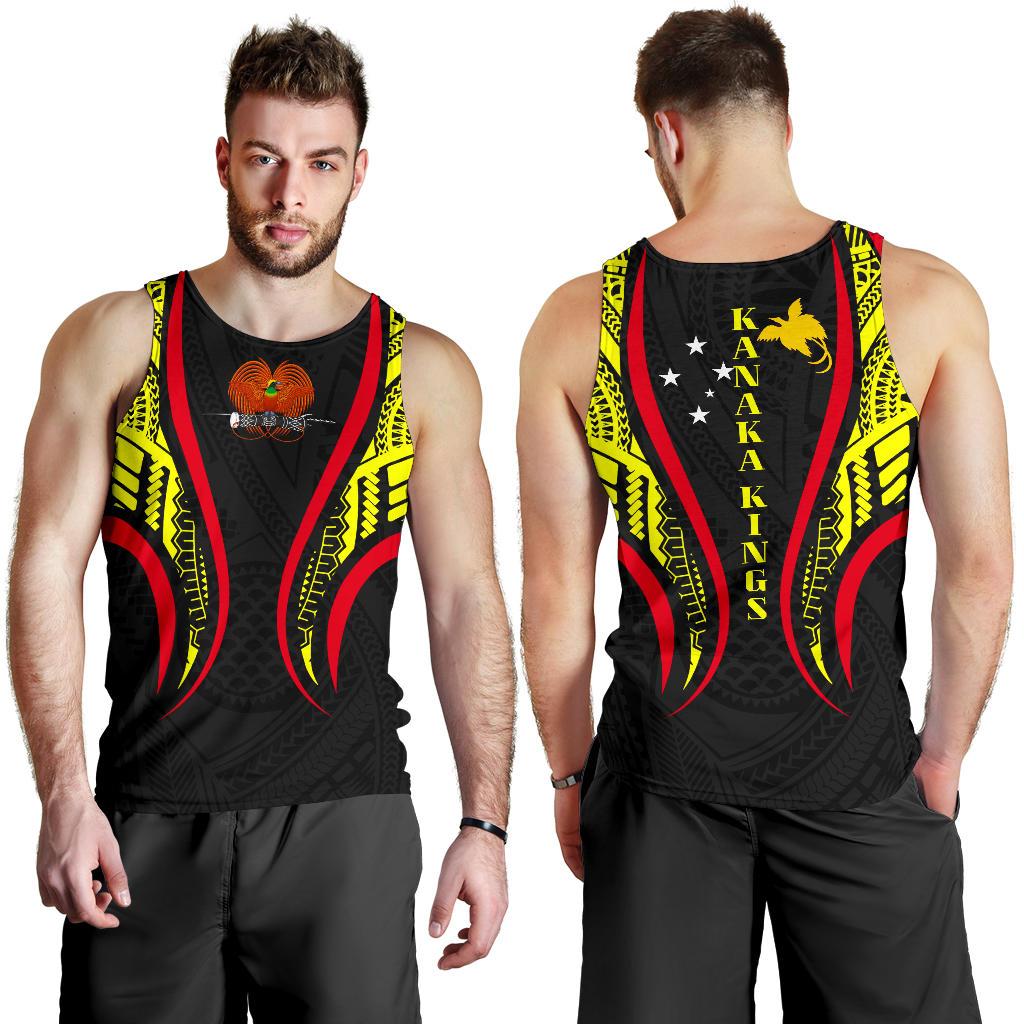 Kanaka Kings Polynesian Stylized Men Tank Top - Polynesian Pride