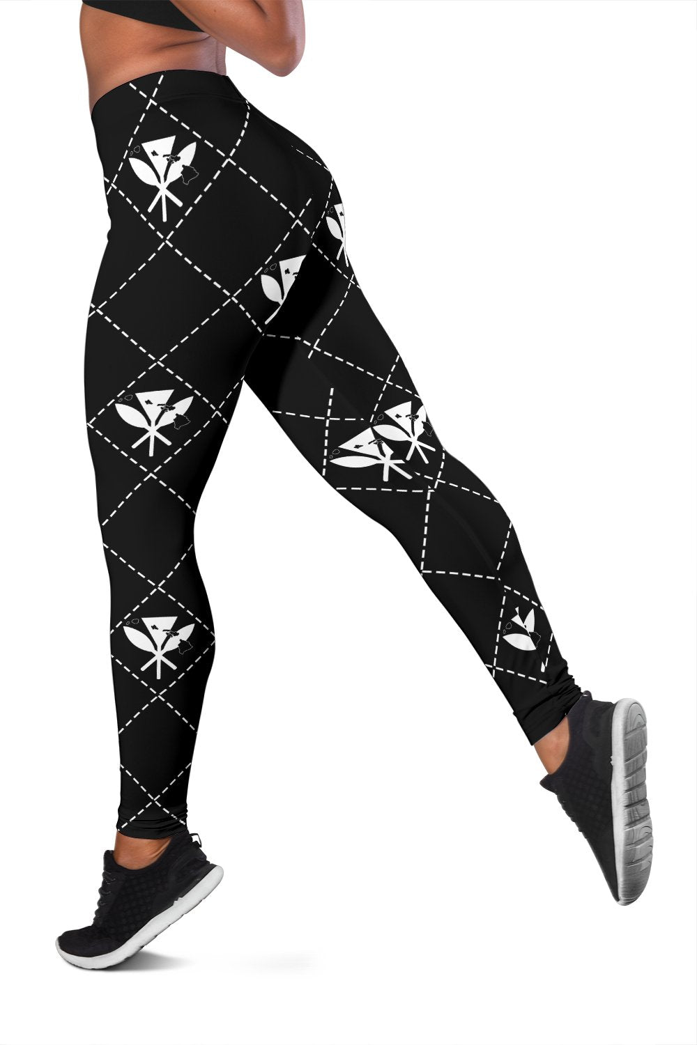 Kanaka Maoli Women's Leggings Regal AH - Polynesian Pride