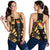 Tonga Women Racerback Tank - Polynesian Tattoo Gold - Polynesian Pride