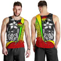 Federated States of Micronesia Men's Tank Top Reggae - Turtle With Hook Reggae - Polynesian Pride