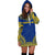 Tokelau Women's Hoodie Dress - Polynesian Flag Chief - Polynesian Pride