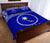 Chuuk Micronesian Quilt Bed Set - Chuuk Flag Blue Version - Polynesian Pride