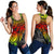 Vanuatu Polynesian Women's Racerback Tank - Reggae Turtle RED - Polynesian Pride