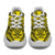 Polynesian Plumeria Mix Yellow Black Chunky Sneakers - Polynesian Pride