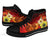 Hawaii Custom Personalised High Top Shoes - Tribal Tuna Fish - Polynesian Pride