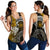 Samoa Women's Racerback Tank - Samoa Seal Wave Style (Gold) - Polynesian Pride