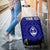 Guam Personalised Luggage Covers - Guam Seal With Polynesian Tattoo Style (Blue) - Polynesian Pride