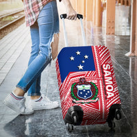 Samoa Flag Polynesian Luggage Covers - Polynesian Pride