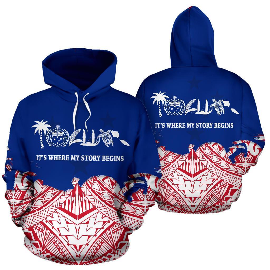Samoa Hoodie Samoa Where My Story Begins Special Version Unisex Red - Polynesian Pride