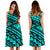 Polynesia Tribal Midi Dress - Polynesian Pride