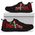 Pohnpei Micronesia Sneakers - Coat Of Arm With Hibiscus - Polynesian Pride