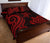 Palau Quilt Bed Set - Red Tentacle Turtle - Polynesian Pride