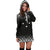 Federated States of Micronesia Women's Hoodie Dress - FSM Black Fog Style - Polynesian Pride