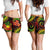 Samoa Polynesian Women Shorts - Reggae Plumeria Women REGGAE - Polynesian Pride