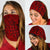 Polynesian Hawaiian Style Tribal Tattoo Red Bandana 3 - Pack - Polynesian Pride