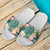 Hawaii Hibiscus Pattern Green Slide Sandals - Polynesian Pride