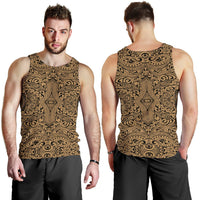 Polynesian Culture Gold Hawaii Men's Tank Top - Polynesian Pride