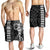 Hawaii Coat Of Arms Men's Shorts White - Polynesian Pride