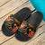 Chuuk Micronesian Slide Sandals - Gold Plumeria - Polynesian Pride