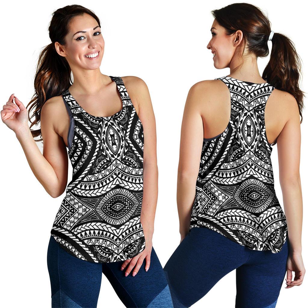 Micronesia Women's Racerback Tank - Micronesian Pattern - Polynesian Pride