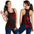 Hawaii Polynesian Women' Racerback Tank - Red Tribal Wave Red - Polynesian Pride