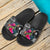 Chuuk Micronesian Slide Sandals - Turtle Floral - Polynesian Pride