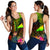 Tokelau Polynesian Women's Racerback Tank - Hibiscus and Banana Leaves - Polynesian Pride