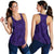 Polynesian Symmetry Violet Women's Racerback Tank Top - Polynesian Pride