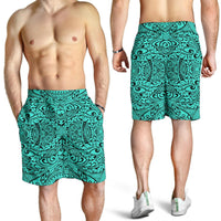 Polynesian Culture Turquoise Men's Short - Polynesian Pride