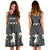 Hawaiian Hula Girls Dance in Gray Midi Dress - Polynesian Pride