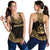 Vanuatu Women's Racerback Tank - Polynesian Chief Gold Version - Polynesian Pride