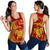 Hawaii Polynesian Women's Racerback Tank - Vintage Polynesian Turtle (Red) - Polynesian Pride