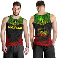 Hawaii Men's Tank Top - Polynesian Chief Reggae Version - Polynesian Pride