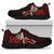 Solomon Islands Polynesian Custom Personalised Sneakers - Coat Of Arm With Hibiscus - Polynesian Pride