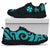 Wallis and Futuna Sneakers - Turquoise Tentacle Turtle - Polynesian Pride