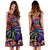 Palm Leaves Women's Dress - Neon Color - Polynesian Pride