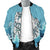 Maori Manaia The Blue Sea Bomber Jacket for Men - Polynesian Pride