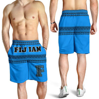 Fijian Men's Short - Tapa Pattern - Polynesian Pride