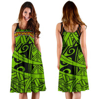 Polynesian Hawaii Women's Dress - Tribal Wave - Polynesian Pride