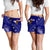 American Samoa Polynesian Women's Shorts - American Samoa Flag with Polynesian Tattoo - Polynesian Pride