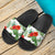 Hawaii Hibiscus Pattern Slide Sandals - Polynesian Pride