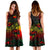 Northern Mariana Islands Polynesian Midi Dress - Turtle Hibiscus Reggae - Polynesian Pride