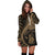 New Caledonia Women's Hoodie Dress Kanaloa Tatau Gen NC (Gold) - Polynesian Pride