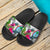 Guam Slide Sandals - Turtle Plumeria Banana Leaf - Polynesian Pride