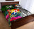 Tonga Quilt Bed Set - Turtle Plumeria Banana Leaf - Polynesian Pride