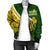 Cook Islands Women Bomber Jacket Style Turtle Rugby - Polynesian Pride