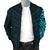 Maori Samoan Tattoo Men Bomber Jacket Blue Version - Polynesian Pride