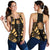 Tokelau Women Racerback Tank - Polynesian Tattoo Gold - Polynesian Pride